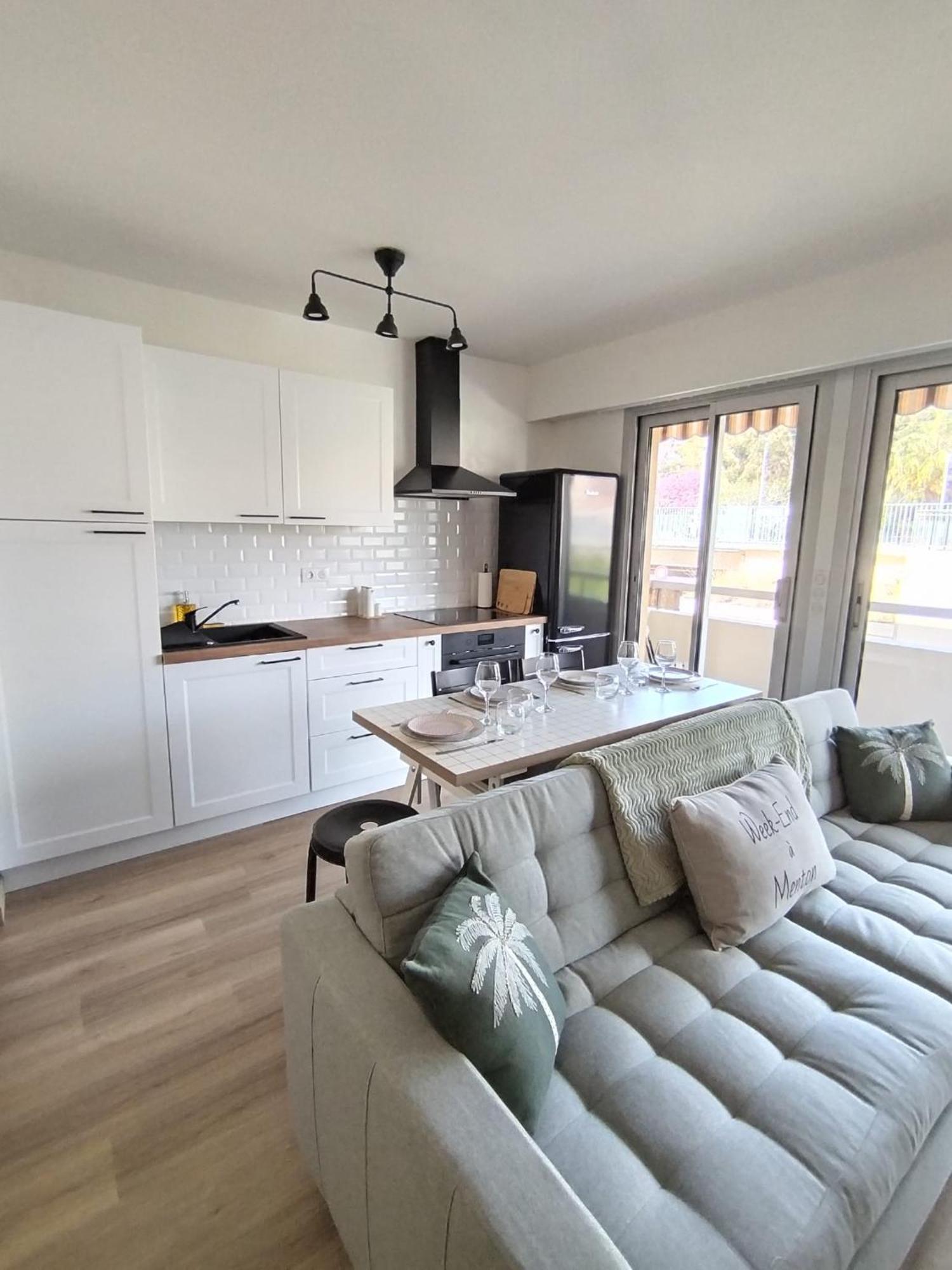 Studio Avec Coin Nuit Roquebrune-Cap-Martin Exterior foto